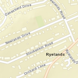 Ryelands Rd, Leominster, Herefordshire HR6, UK Street Map