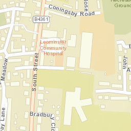 97 South St, Leominster, Herefordshire HR6 8JH, UK Street Map