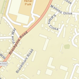 55 Salters Close, Worcester WR4, UK Street Map