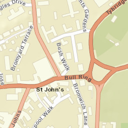 Tybridge St, Worcester WR2, UK Street Map