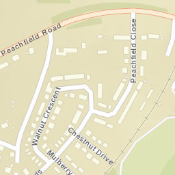 20-22 Chestnut Drive, Malvern, Worcestershire Street Map