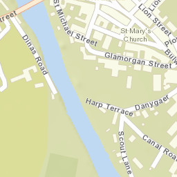 6 Bridge Street, Brecon Beacons National Park, Brecon, Powys  Street Map