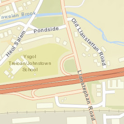 16 Saint Clears Road, Johnstown, Carmarthen, Carmarthenshire  Street Map