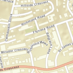 28-30 Uplands Crescent, Swansea SA2, UK Street Map