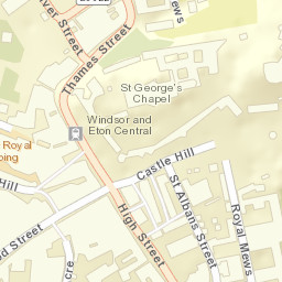 London Windsor Castle Street Map