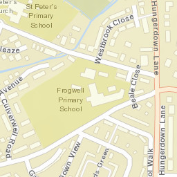 132 Hungerdown Ln, Chippenham, Wiltshire SN14, UK Street Map
