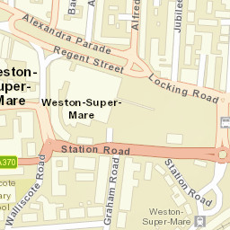 18 Alfred St, Weston-super-Mare, North Somerset BS23, UK Street Map