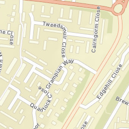 Alliston Way, Basingstoke, Hampshire RG22 Street Map