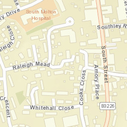 30 Raleigh Park, South Molton, Devon EX36 4DR, UK Street Map