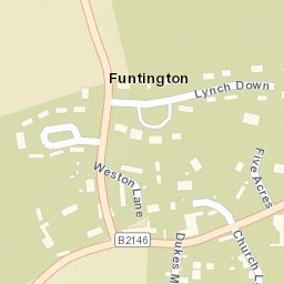 B2146, Chichester, West Sussex PO18, UK Street Map