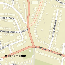 45 Bedhampton Rd, Bedhampton, Havant, Hampshire PO9 3EU, UK Street Map