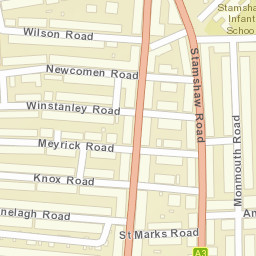 52 Monmouth Rd, Portsmouth PO2, UK Street Map