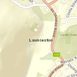 1 Western Rd, Launceston, Cornwall PL15, UK Street Map