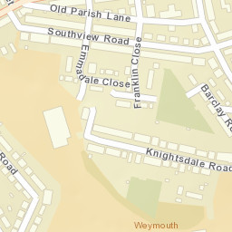 3 Old Parish Lane Weymouth Dorset DT4 Street Map