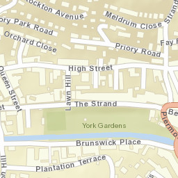 20-22 Brunswick Place, Dawlish, Devon EX7, UK Street Map