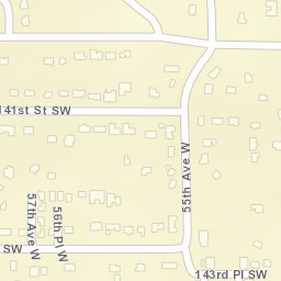 5605-5739 140th St SW, Edmonds, WA Street Map