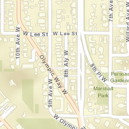 1136 8th Ave W, Seattle, WA 98119 Street Map