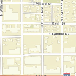 7-17 W Main St, Bozeman, Mt 59715 Street Map