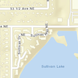 500-538 53rd Ave NE Fridley MN Street Map