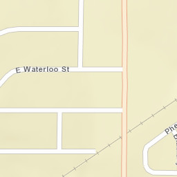 1033 N Lacrosse St Rapid City SD Street Map