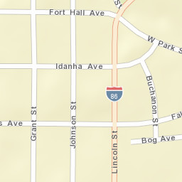 362 Lincoln St, American Falls, ID 83211 Street Map