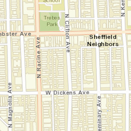 2107 N Racine Ave, Chicago, IL 60614 Street Map