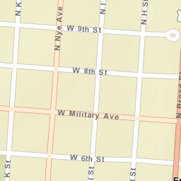 500-598 N Broad St, Fremont, NE 68025 Street Map