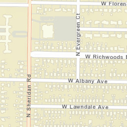 503-507 W Richwoods Blvd Peoria IL Street Map