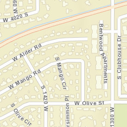 1474-1486 W 4020 S Salt Lake City Street Map