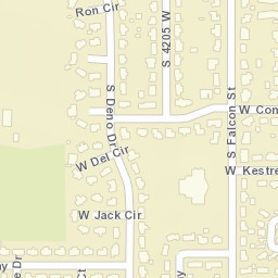 4256 West 4325 South West Valley City UT Street Map