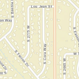 5708 Ferron Dr Salt Lake City UT Street Map
