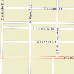 101-199 Waynoka St Hastings NE Street Map