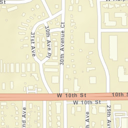 3205-3319 W 7th St Greeley CO Street Map