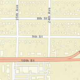 2435 10th St, Greeley, CO 80634 Street Map