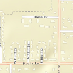 2814 North 12th Street, Quincy, IL 62305 Street Map