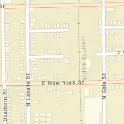 3501 East New York Street, Indianapolis, IN Street Map