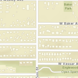 2575 South Zuni Street Denver CO Street Map