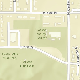 720 N Cedar Hills Dr, Price, UT 84501 Street Map