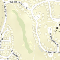 21222-21252 East Saddle Rock Lane Street Map