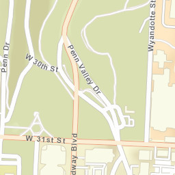 3100-3198 Central St Kansas City MO Street Map