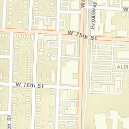 300-390 W 74 Terrace Kansas City Street Map