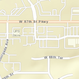 15400 W 89th St, Lenexa, KS 66219 Street Map