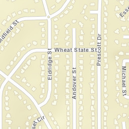 1017-1021 Eldridge Street, Lawrence, KS Street Map