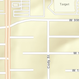 10001 Cody St, Overland Park, KS 66214 Street Map