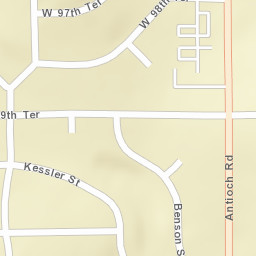 8803-8805 W 98th Terrace Overland Park KS Street Map