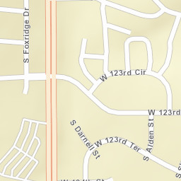 12248-12258 S Blackbob Rd, Olathe, KS Street Map