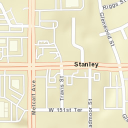 15124-15126 Glenwood Ave, Overland Park Street Map