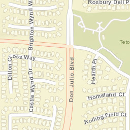 5008-5012 Burnbrae Pl Antelope CA Street Map