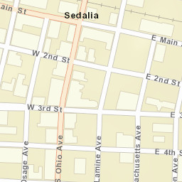 310-398 S Ohio Ave, Sedalia, MO 65301 Street Map