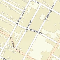 2901 N Spring Ave St Louis MO Street Map